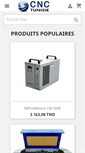 Mobile Screenshot of cnctunisie.com